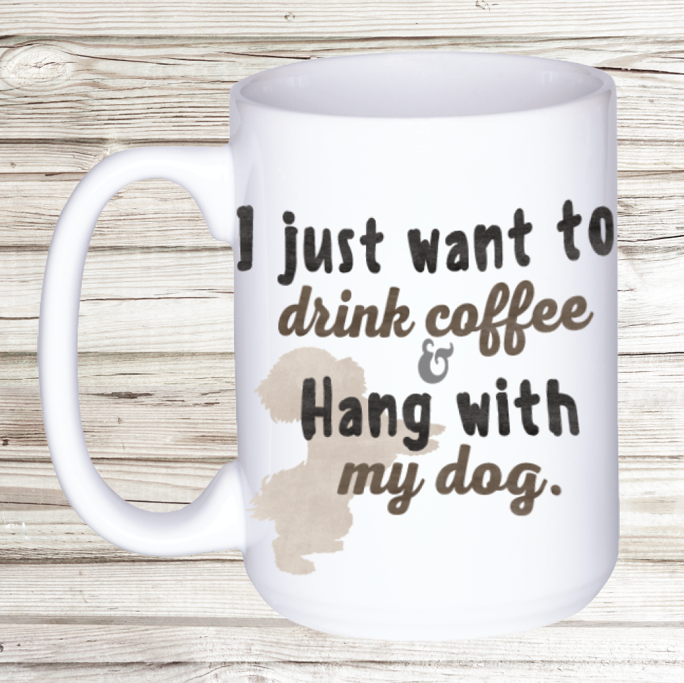 Coffee + Dog