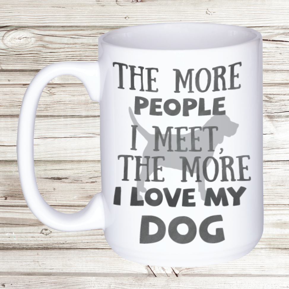 People + Dog Mug
